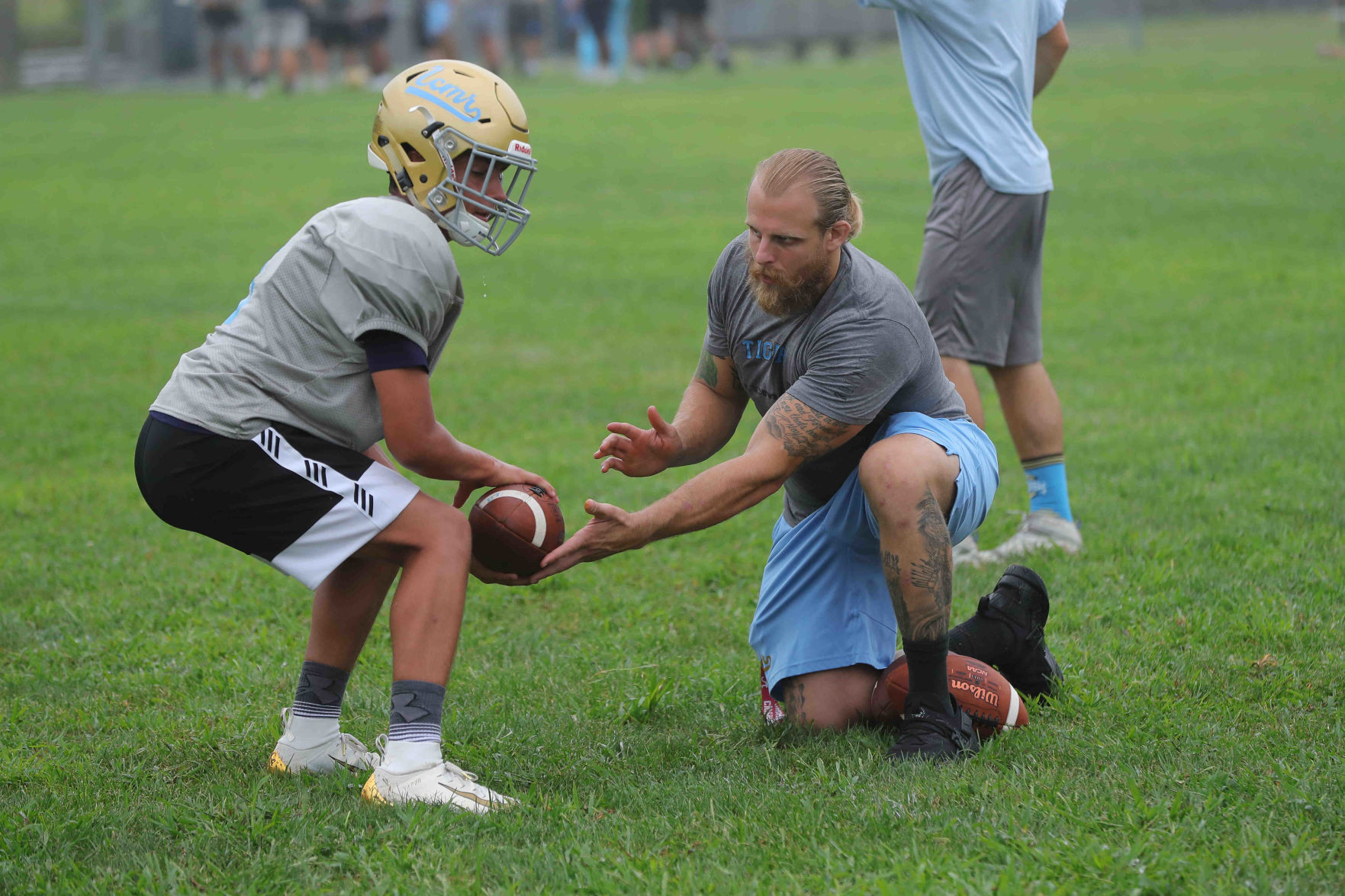 Lower Cape May football practice